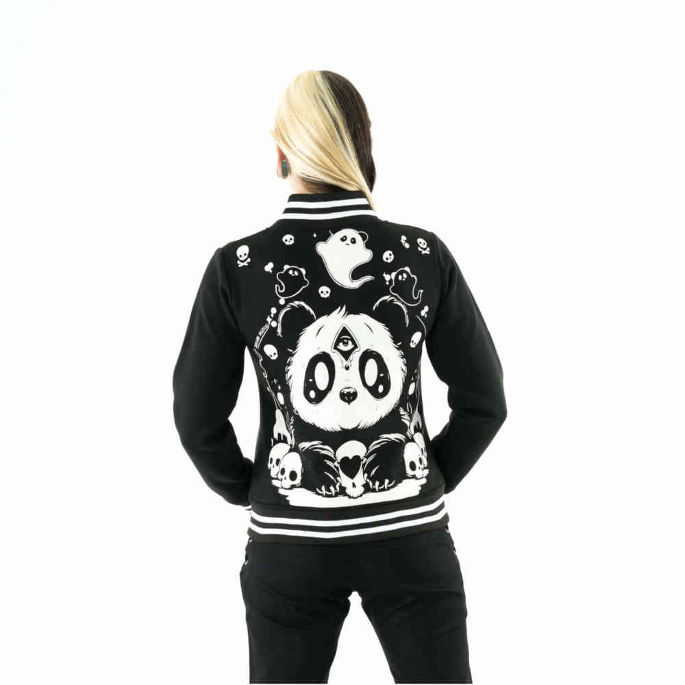 Killer Panda - Kp Séance Panda Varsity jacket - Black